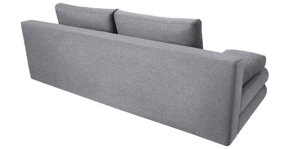 SCHLAFSOFA Taras  mit Stoffauswahl Webstoff Hellgrau  - Hellgrau/Schwarz, Design, Kunststoff/Textil (197/77/81cm) - Xora