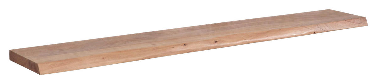 WANDREGAL 140/4/26 cm  - Akaziefarben, Modern, Holz (140/4/26cm) - MID.YOU