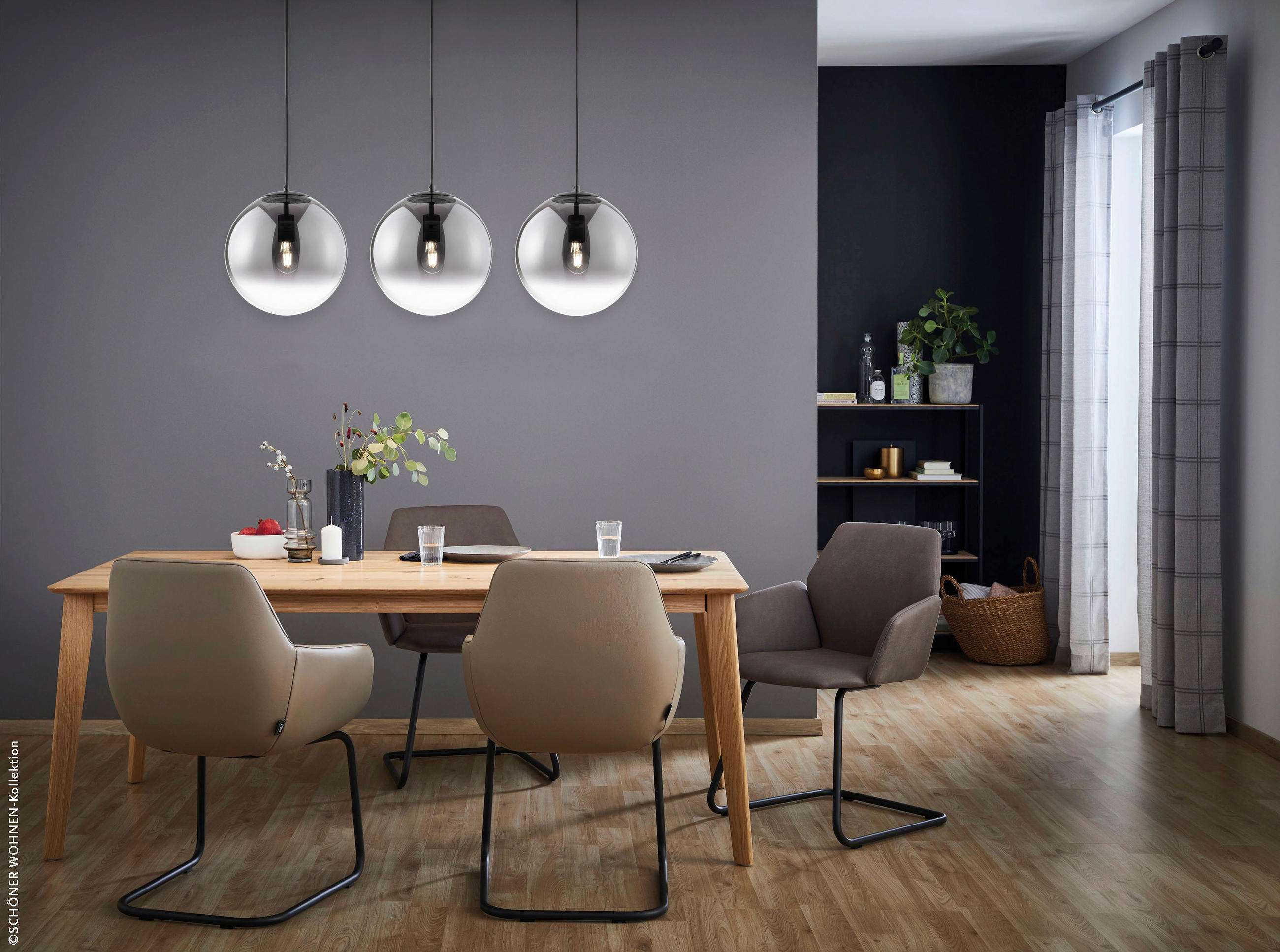 HÄNGELEUCHTE 25/110 cm  - Basics, Glas (25/110cm) - Schöner Wohnen