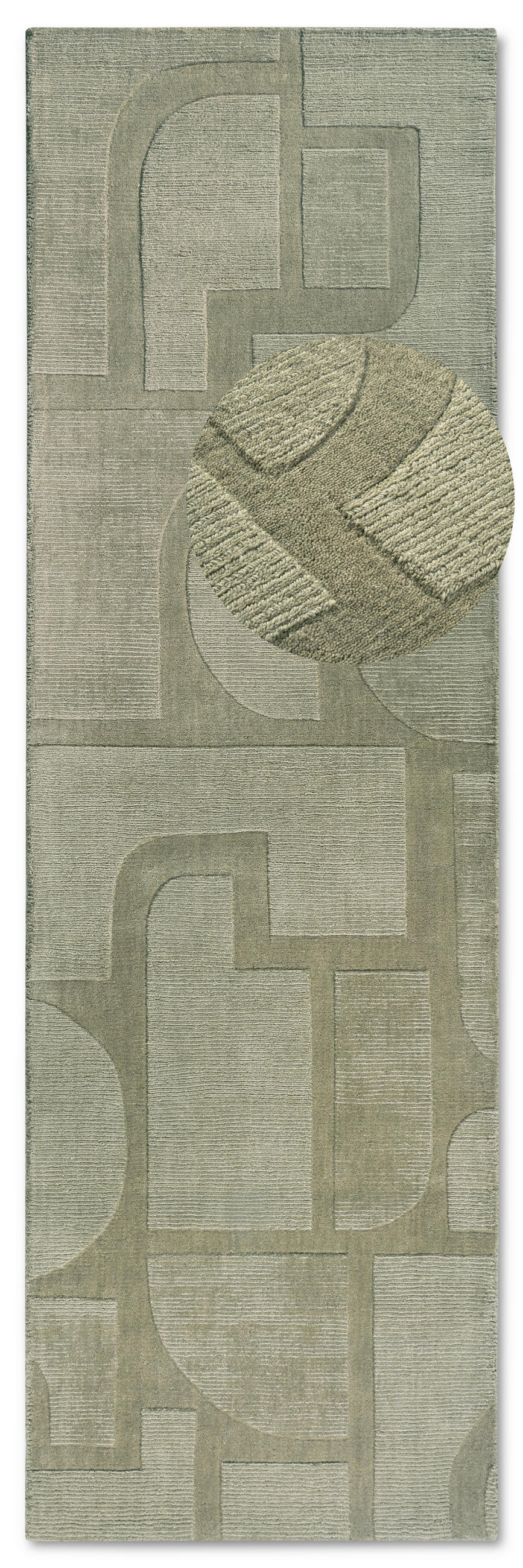 LÄUFER 80/250 cm Kollektion 1906 Grün  - Grün, Basics, Textil (80/250cm) - Villeroy & Boch