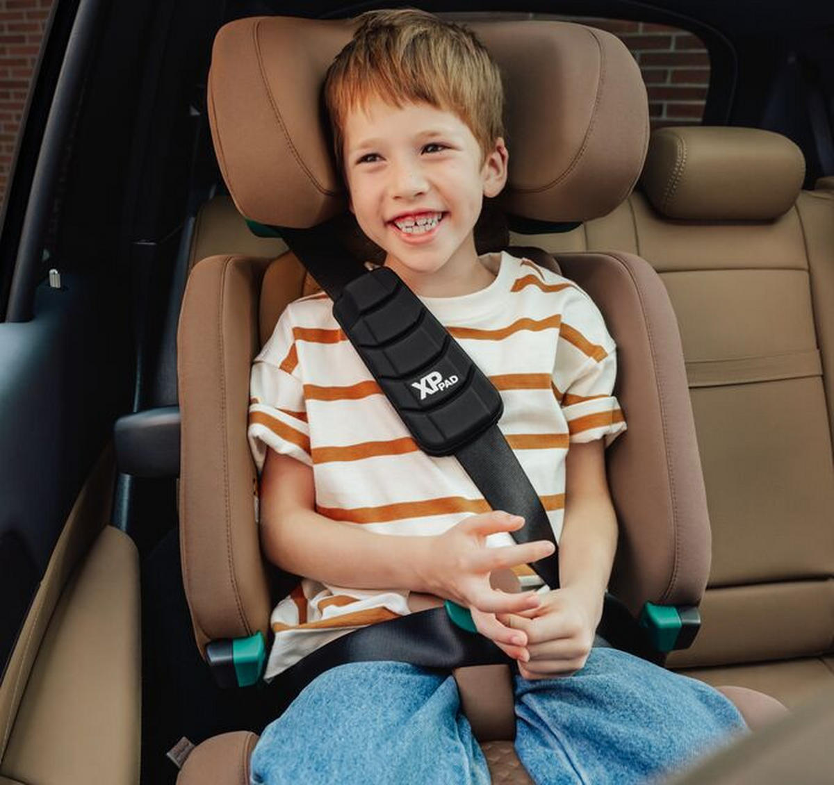 KINDERAUTOSITZ Advansafix Pro  - Cognac, Basics, Kunststoff/Textil (44/60/48cm) - Britax Römer