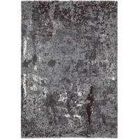 VINTAGE-TEPPICH 65/130 cm Timeline Quantum Aubergine, Beige  - Beige/Aubergine, Design, Textil (65/130cm) - Novel
