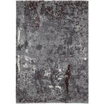 VINTAGE-TEPPICH 65/130 cm Timeline Quantum Aubergine, Beige  - Beige/Aubergine, Design, Textil (65/130cm) - Novel