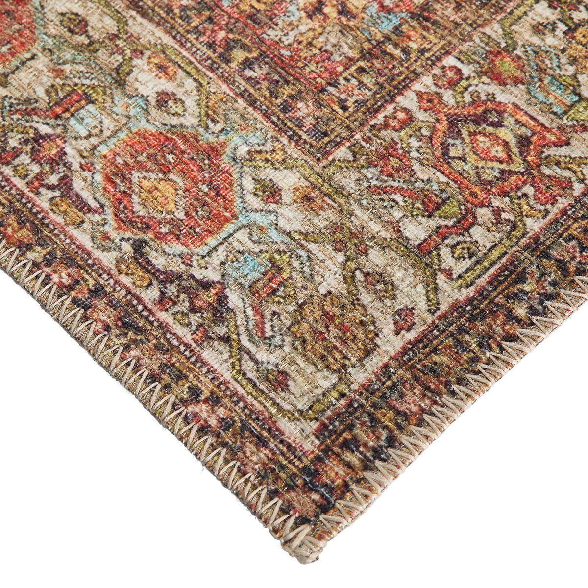 VINTAGE-TEPPICH 76/240 cm Blau  - Blau, LIFESTYLE, Textil (76/240cm) - Novel