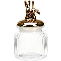 ÉTELTÁROLÓ   - áttetsző, Basics, üveg (680ml)