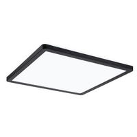 LED-PANEEL  - Schwarz, Basics, Kunststoff (29,3/29,3cm) - Paulmann
