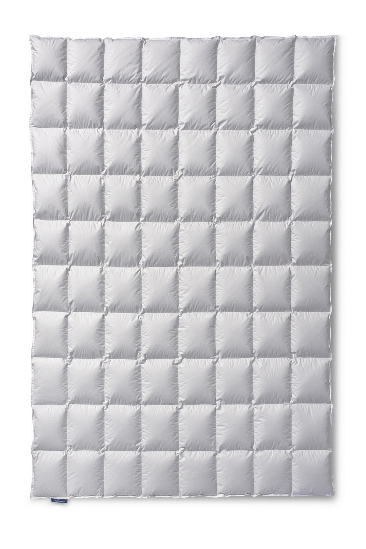 DAUNENDECKE  EIDERDAUNE EXCLUSIVE  155/220 cm   - Grauweiß, Basics, Textil (155/220cm) - Kauffmann