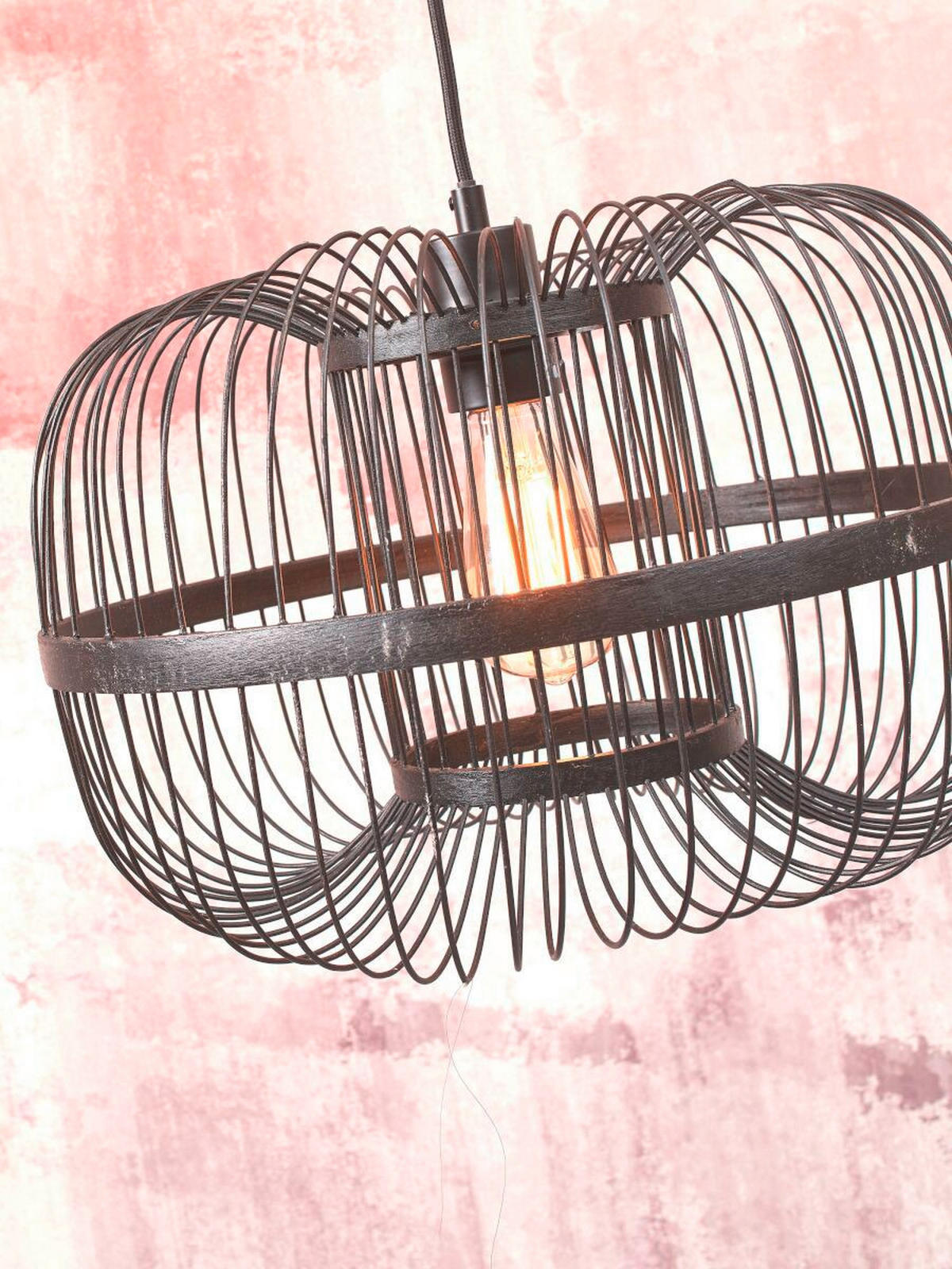 GOLVLAMPA GOOD&MOJO     - svart, Trend (150/38/55cm) - Good & Mojo