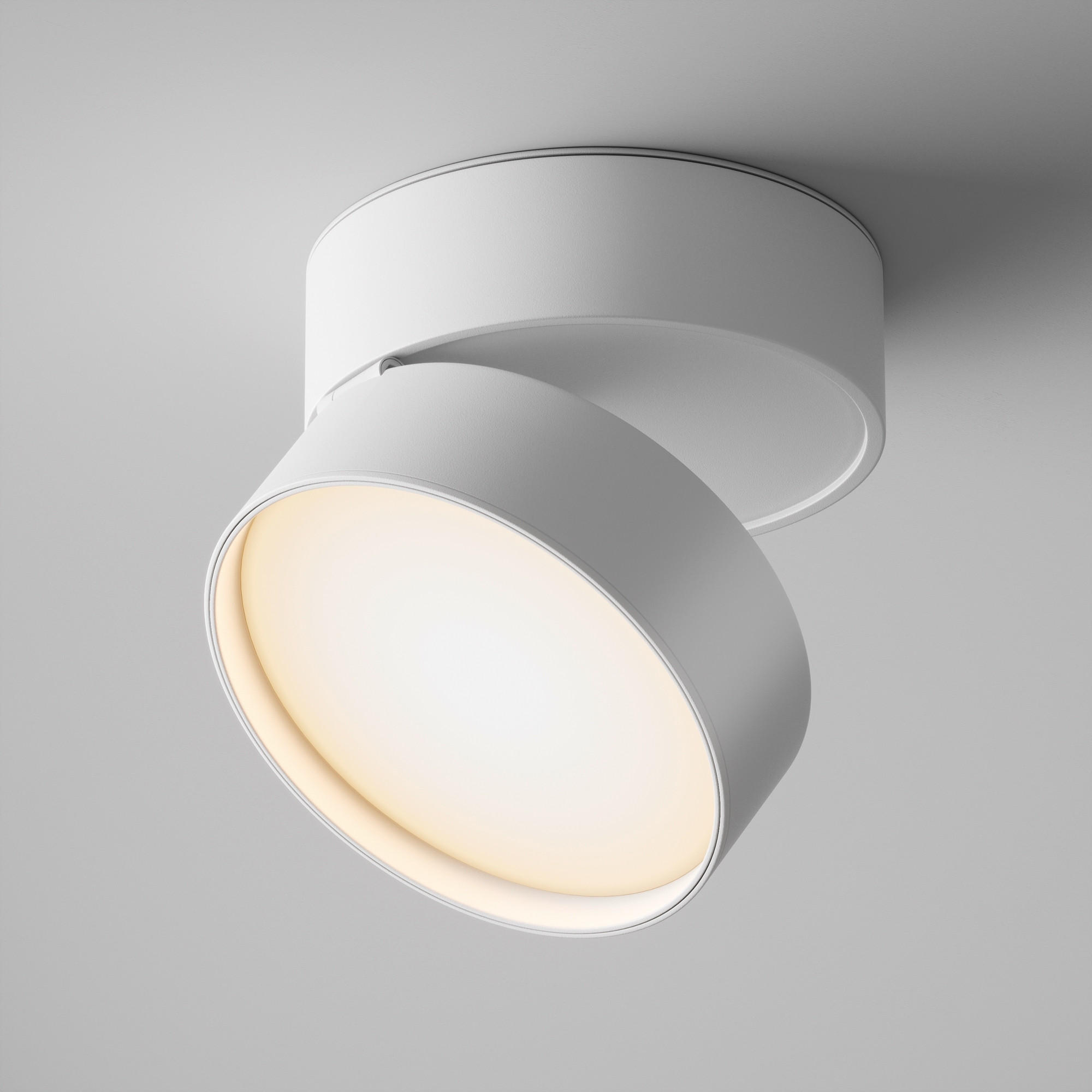 LED-SPOT Ceiling & Wall 12/8,2 cm   - Weiß, Trend, Metall (12/8,2cm) - MAYTONI