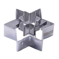 VYKRAJOVACIA FORMA - strieborná, Basics, kov (7.4/4/6.5cm) - Zenker