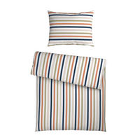 BETTWÄSCHE Mavie Seersucker 140/200 cm  - Multicolor/Grün, KONVENTIONELL, Textil (140/200cm) - Esposa