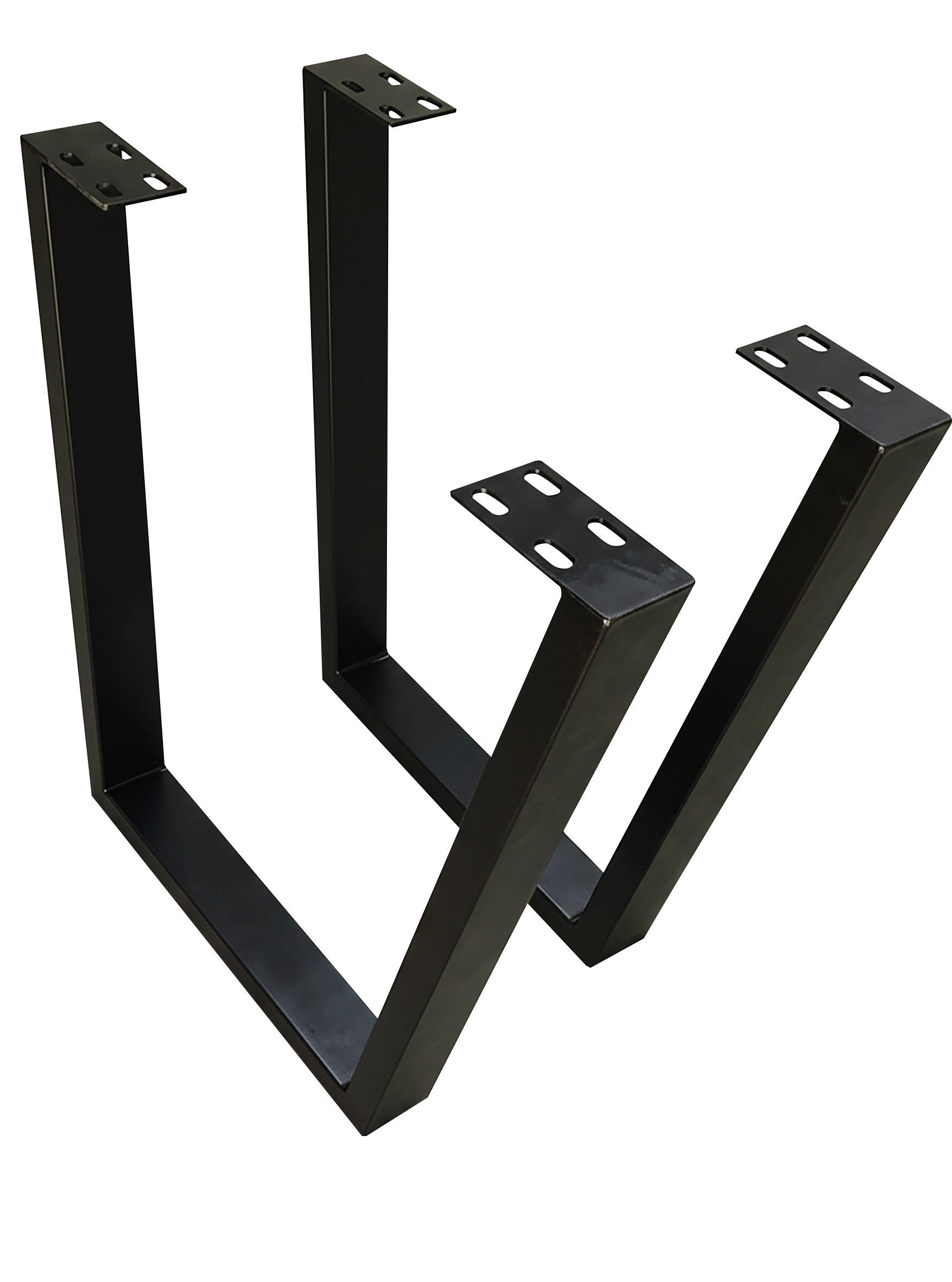 TISCHGESTELL in Metall   - Dunkelgrau/Schwarz, Design, Metall (78/73/8cm) - Valdera