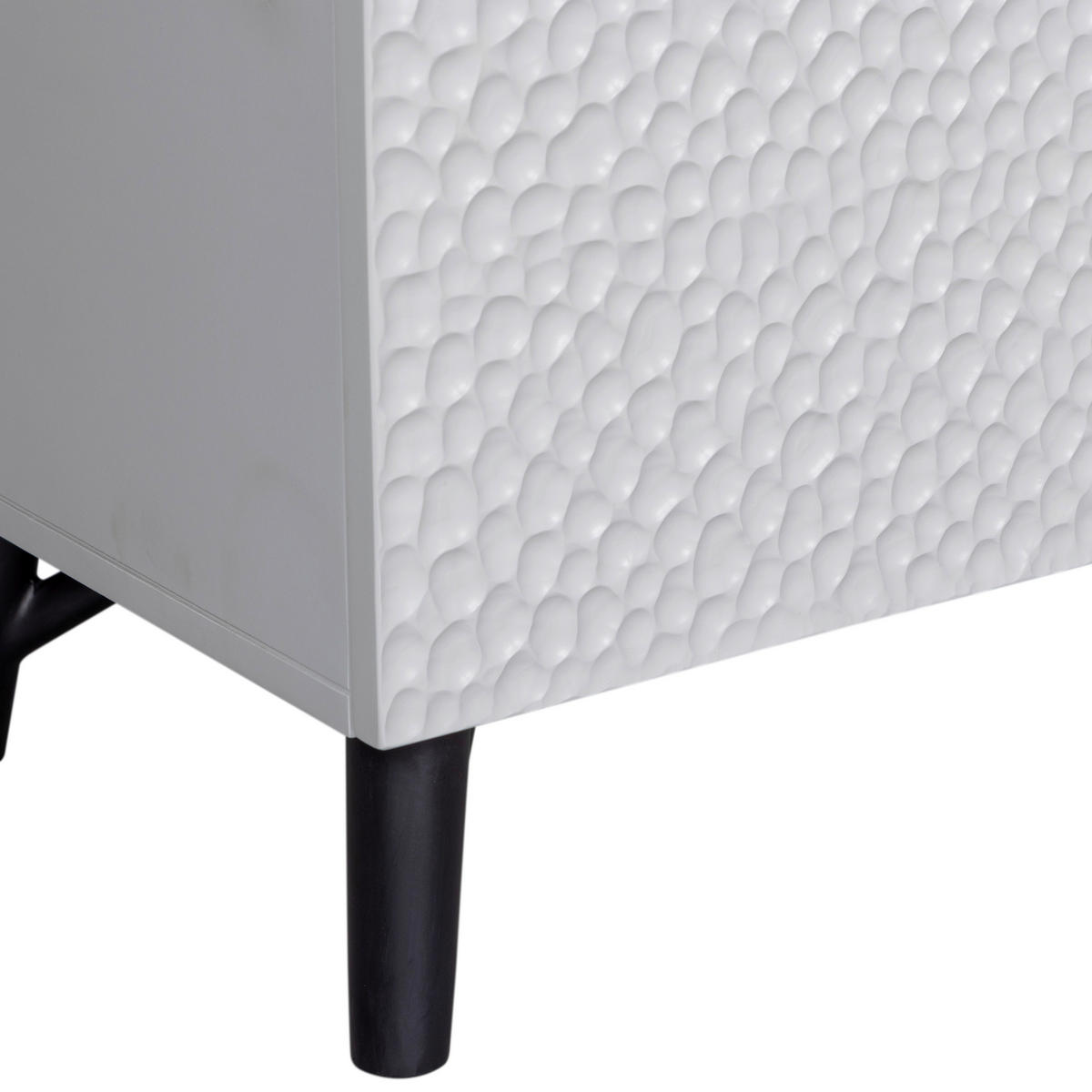 BAR in Grau  - Schwarz/Grau, Design, Holz/Metall (90/146/46cm) - Livetastic