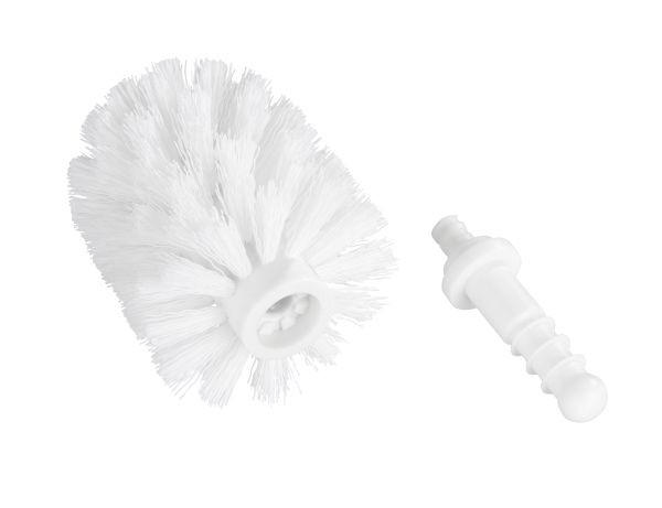 ERSATZBÜRSTENKOPF in   Kunststoff  - Weiss, Basics, Kunststoff (7,5cm) - Wenko