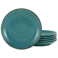 SET ASSIETTER  21 cm   - turkos, Trend, keramik (21cm) - Creatable