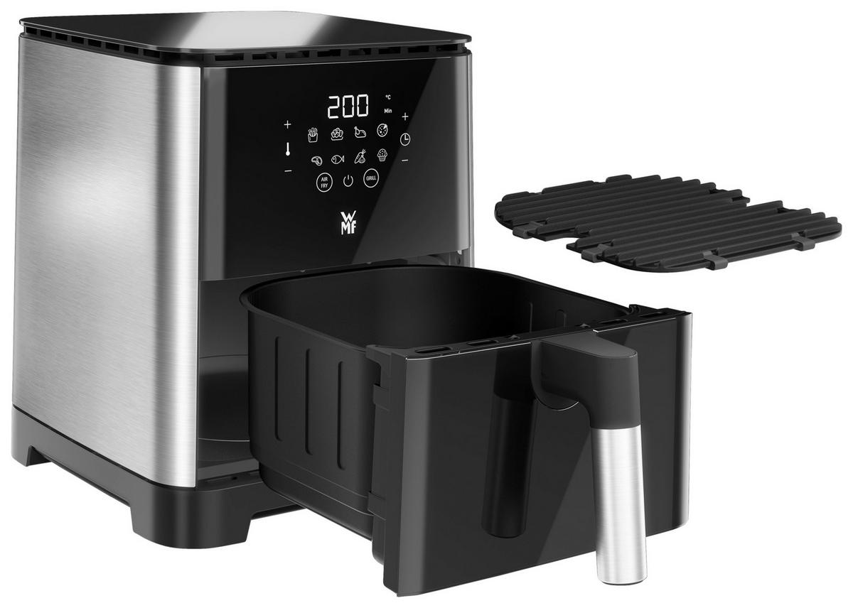HEIßLUFTFRITTEUSE Multi Taste 4.2 L  - Edelstahlfarben/Schwarz, Basics, Metall - WMF