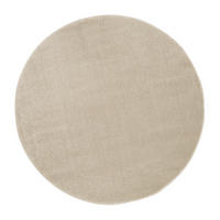 WEBTEPPICH  Wohnzimmer 200 cm Beige rund  - Beige, Basics, Textil (200cm) - Novel