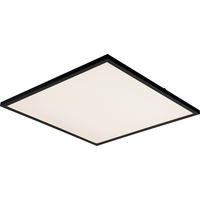 LED-PANEEL 60/60/4,5 cm   - Schwarz/Weiß, Basics, Kunststoff/Metall (60/60/4,5cm) - Novel