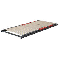 LATTENROST 80/200 cm Birke, Buche  - Naturfarben/Grau, Basics, Holz (80/200cm) - Hukla