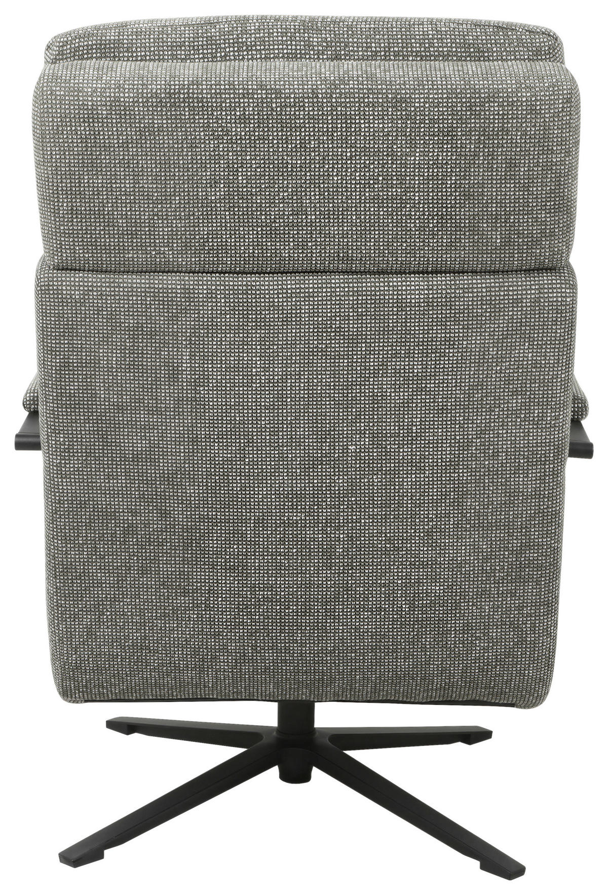 FOTEL - fekete/zöld, Basics, textil/fém (73/102/92cm) - Stylife