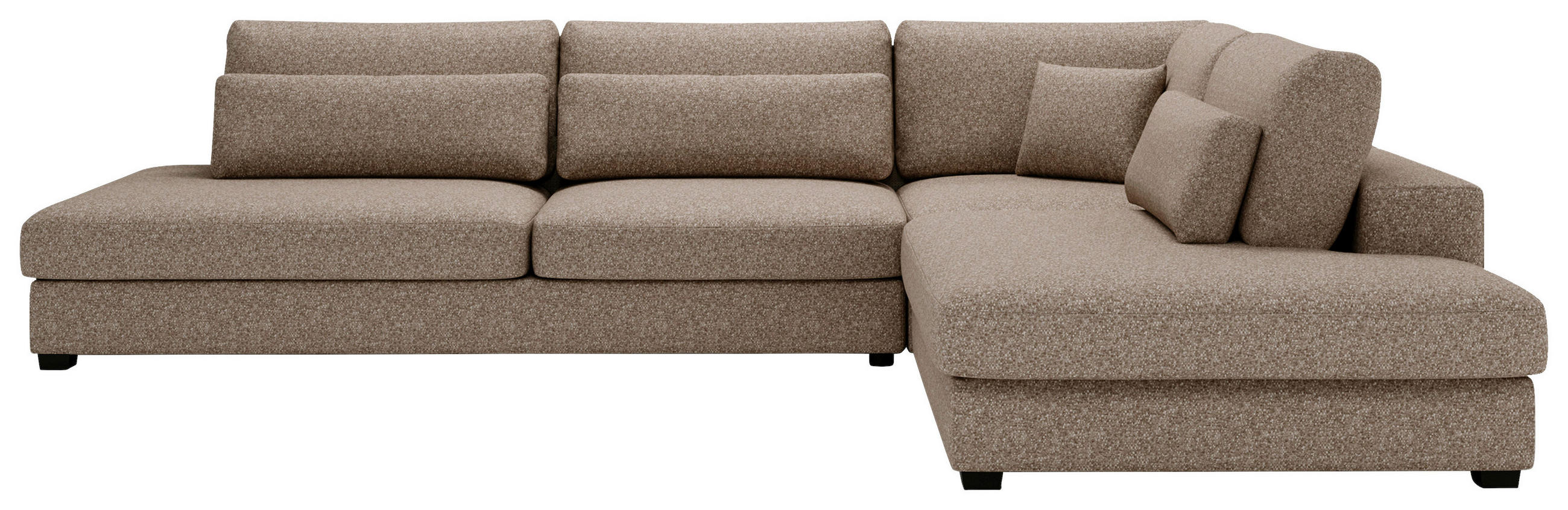 Livetastic Ecksofa Hellbraun 332x244 cm