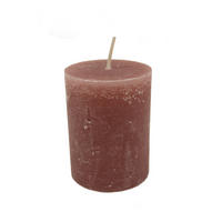 STUMPENKERZE 6,8/9 cm  - Rosa, Basics, Naturmaterialien (6,8/9cm) - Ambia Home