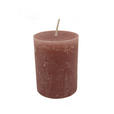 STUMPENKERZE 6,8/9 cm  - Rosa, Basics, Naturmaterialien (6,8/9cm) - Ambia Home