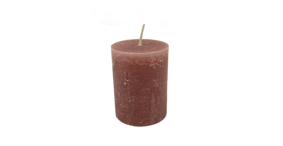 STUMPENKERZE 6,8/9 cm  - Rosa, Basics, Naturmaterialien (6,8/9cm) - Ambia Home