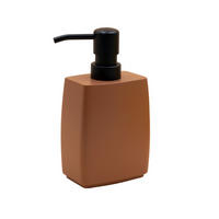 SEIFENSPENDER Kunststoff  - Cognac, Basics, Kunststoff (9/17/6cm) - Sadena