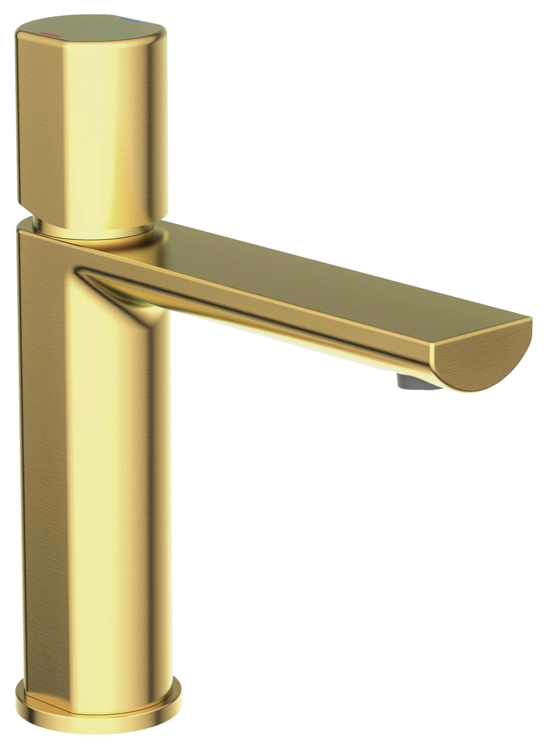 TVÄTTSTÄLLSBLANDARE 3,75/20/17,3 cm  - guldfärgad, Basics, metall (3,75/20/17,3cm) - Xora