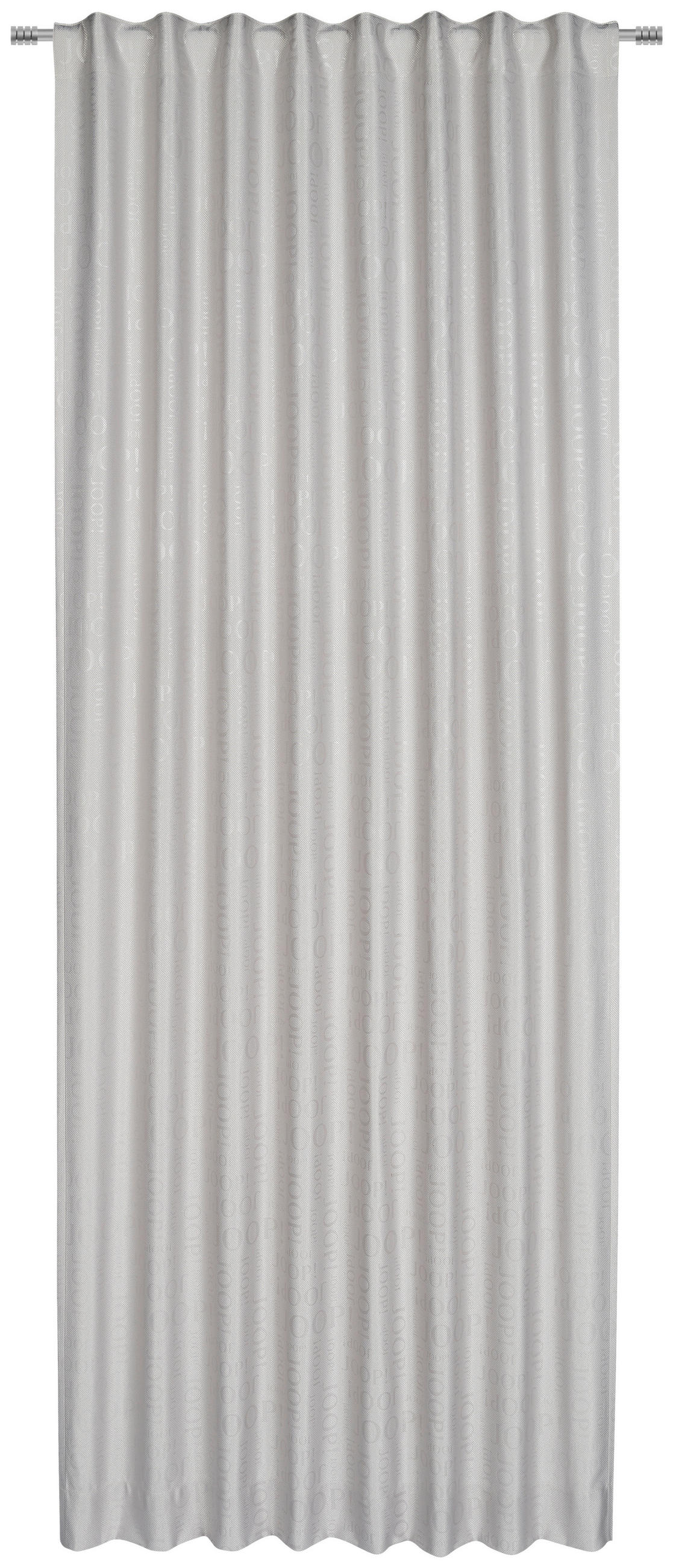 FERTIGVORHANG blickdicht  - Hellgrau, Design, Textil (130/250cm) - Joop!