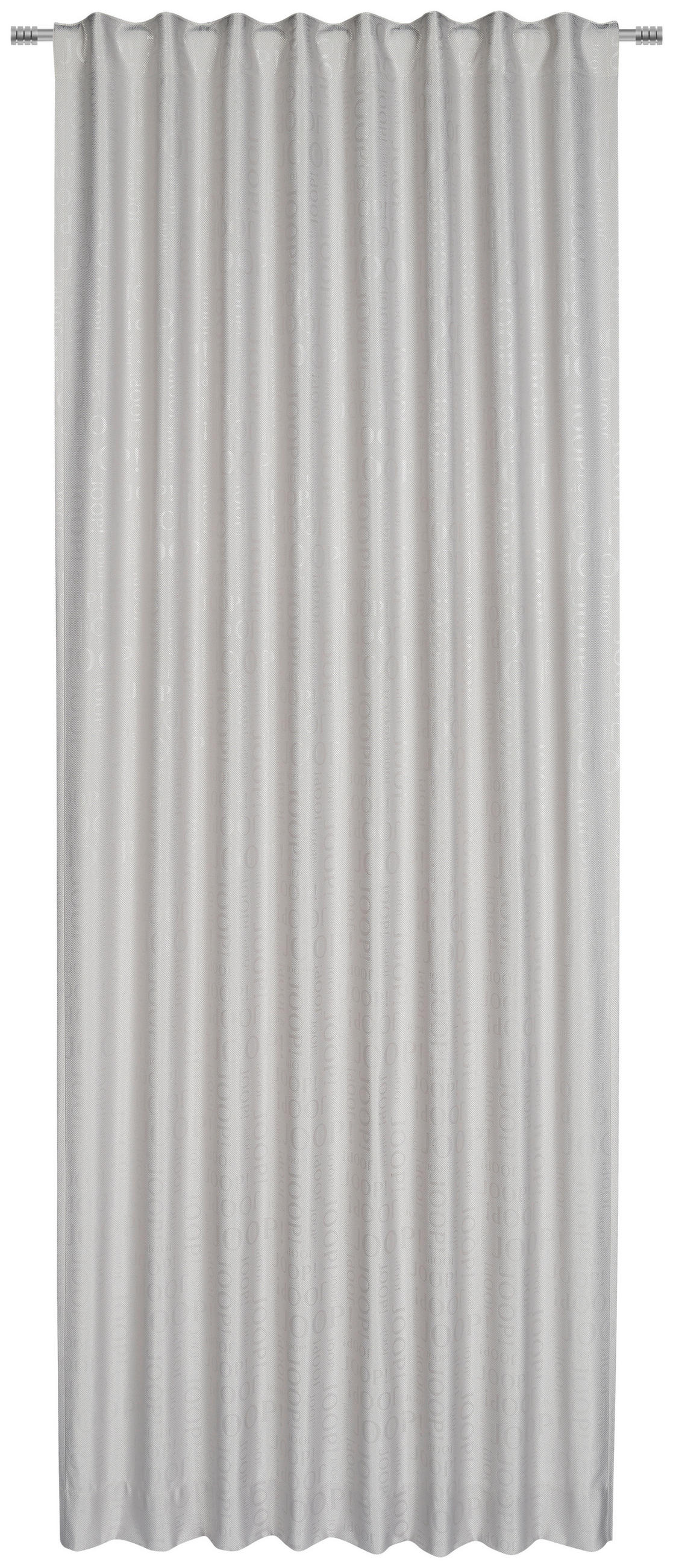 HOTOVÝ ZÁVĚS, neprůsvitné, 130/250 cm - světle šedá, Design, textil (130/250cm) - Joop!