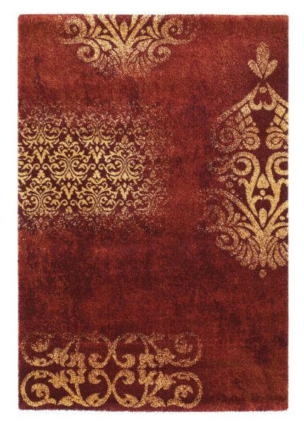 VINTAGE-TEPPICH 65/130 cm Monte Trend Kupferfarben  - Kupferfarben, Basics, Textil (65/130cm) - Novel