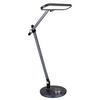 LED-SCHREIBTISCHLEUCHTE 57,5/37/53 cm   - Dunkelgrau/Opal, Design, Kunststoff/Metall (57,5/37/53cm) - Globo