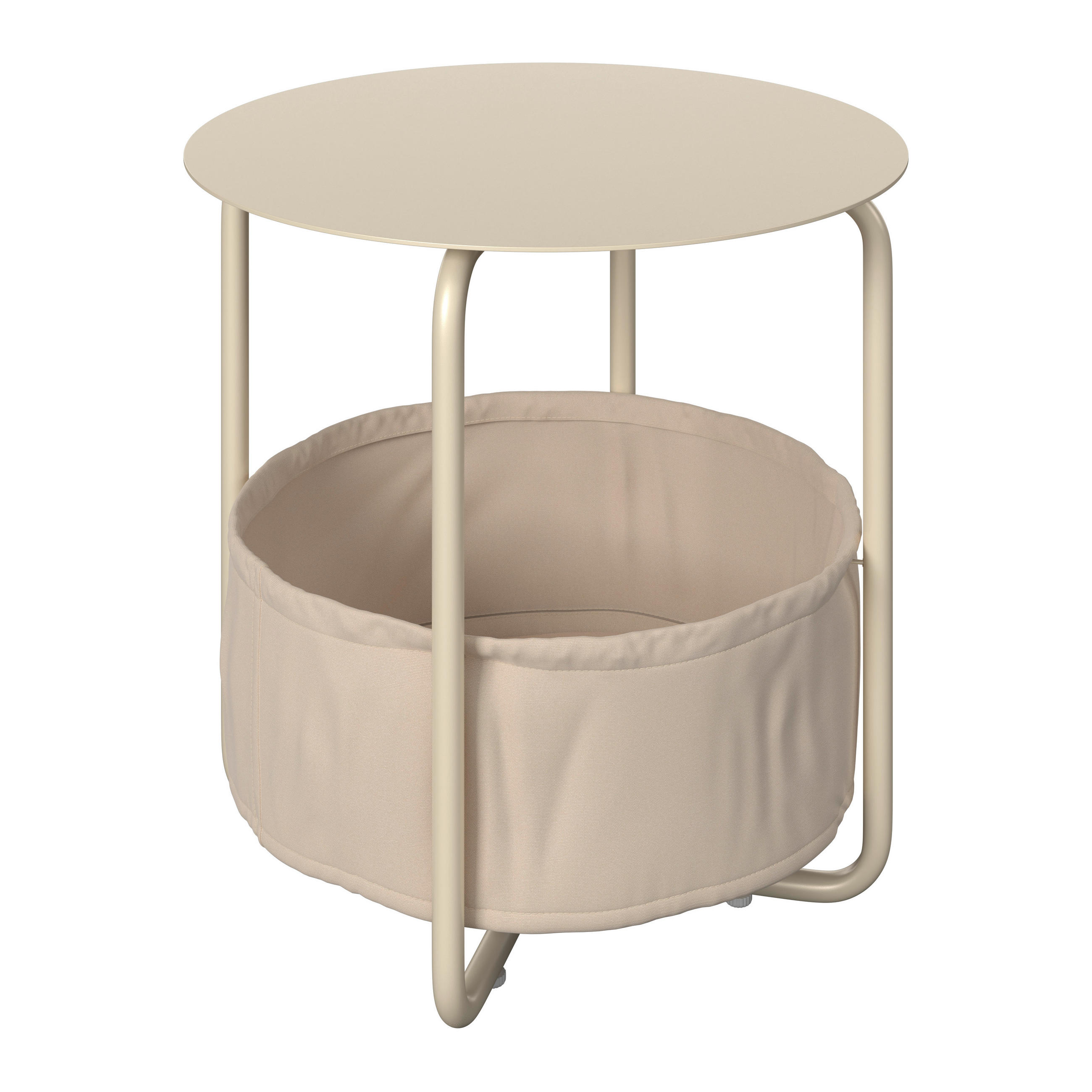 Ambia Garden Beistelltisch Beige 50x51x50 cm