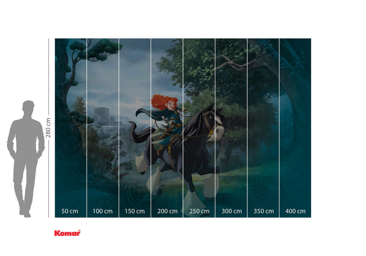 FOTOTAPETE  - Multicolor, Trend (400/280cm) - Xora
