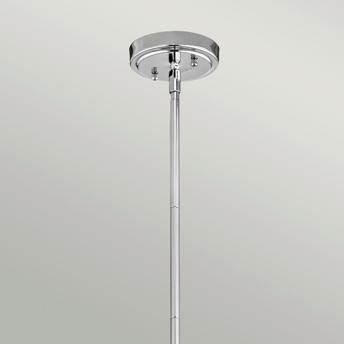 HÄNGELEUCHTE 26.8/61.5 cm    - Chromfarben, Design, Glas/Metall (26.8/61.5cm) - Elstead Lighting