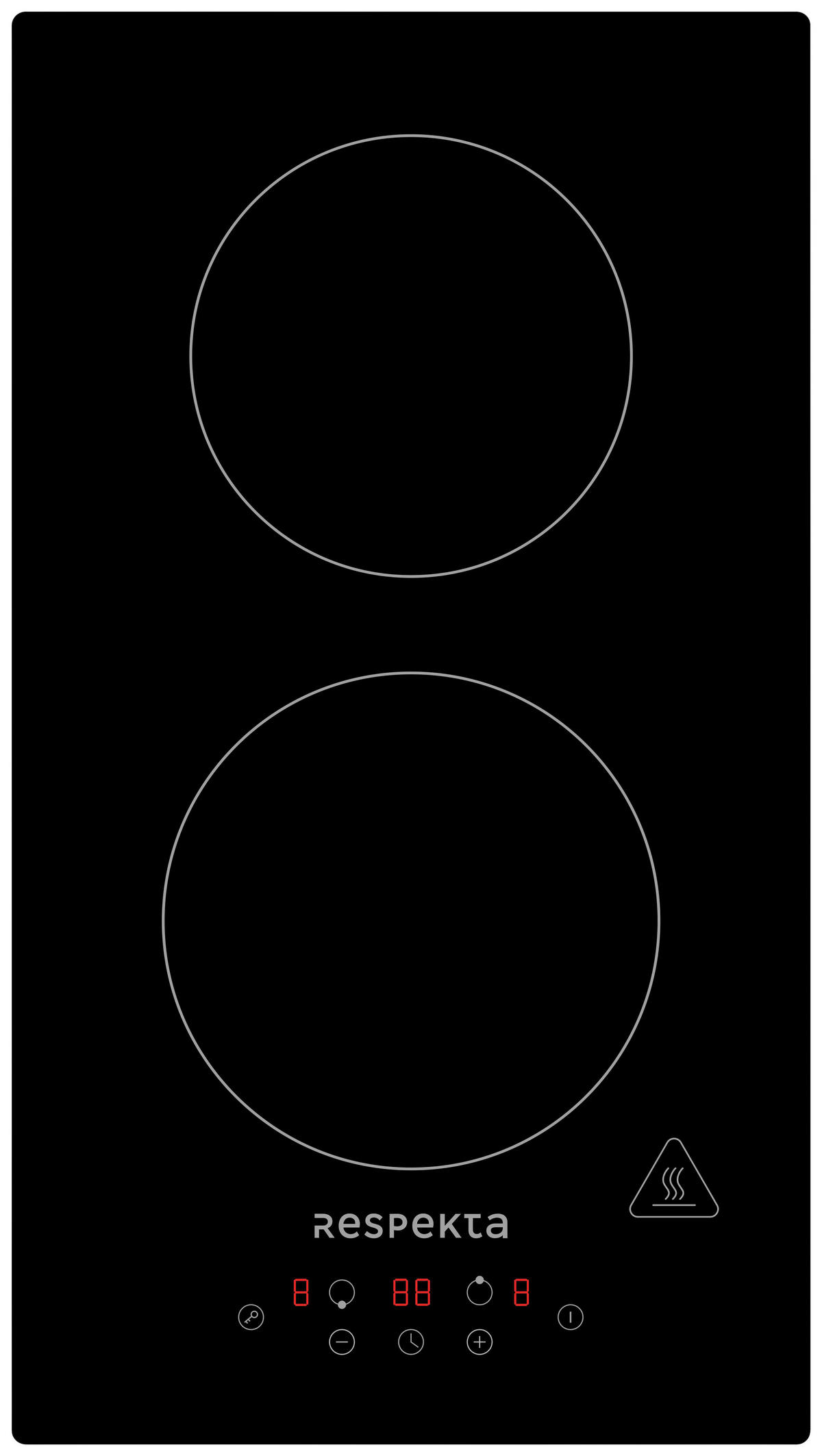 INDUKTIONSKOCHFELD KM9140I-28  - Schwarz, Basics, Glas (29/5,8/52cm) - Respekta