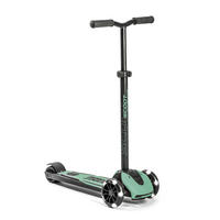 KINDERSCOOTER HIGHWAYKICK 5 LED  - Schwarz/Grün, Trend, Kunststoff/Metall (25/79/60cm) - Scoot and Ride