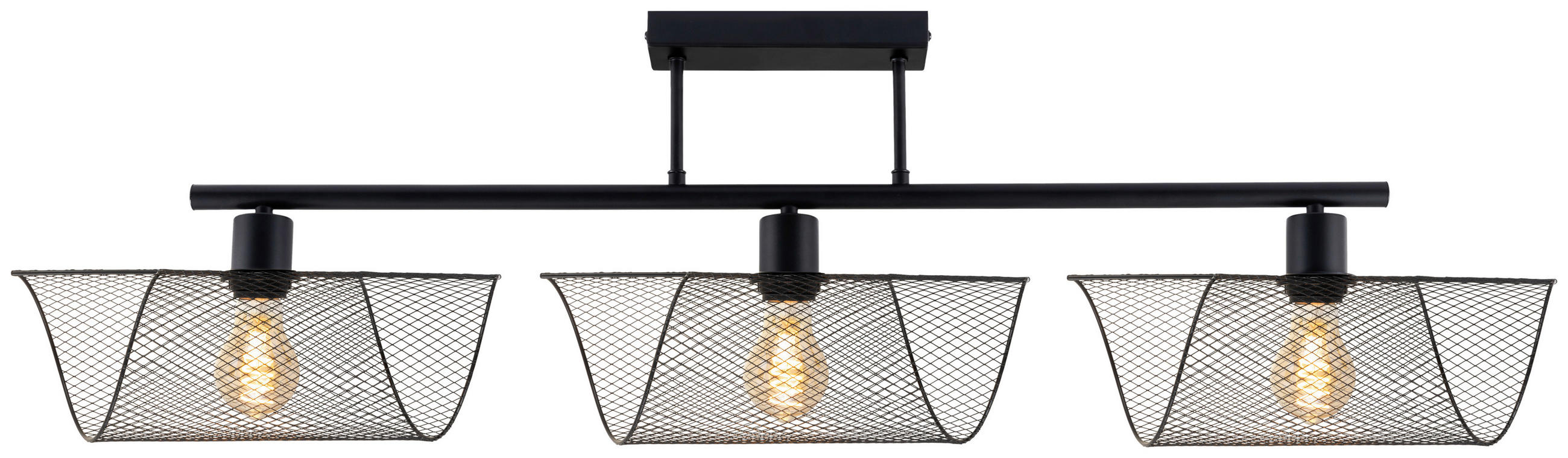 DECKENLEUCHTE 110/12/31 cm   - Schwarz, Design, Metall (110/12/31cm) - Collet's Monde