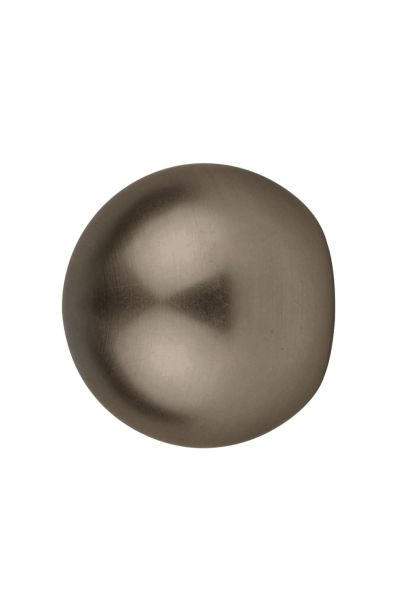 ENDSTÜCK 2-teilig  - Bronzefarben, Basics, Metall (4/3,3cm) - Homeware