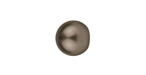 ENDSTÜCK 2-teilig  - Bronzefarben, Basics, Metall (4/3,3cm) - Homeware