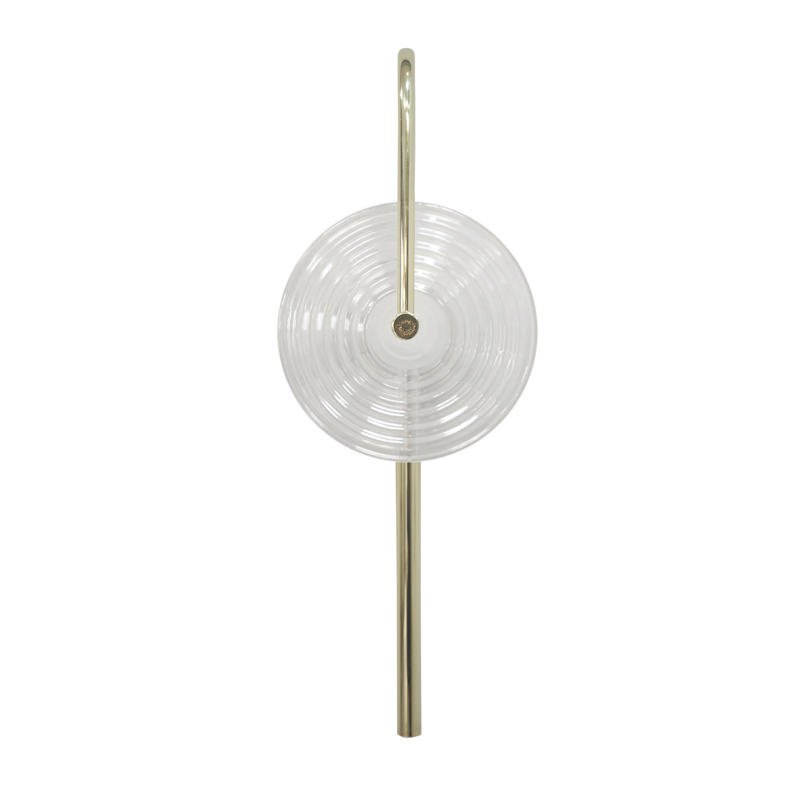 LED-WANDLEUCHTE Plato  52/16/20 cm  - Transparent, Design, Glas (52/16/20cm)
