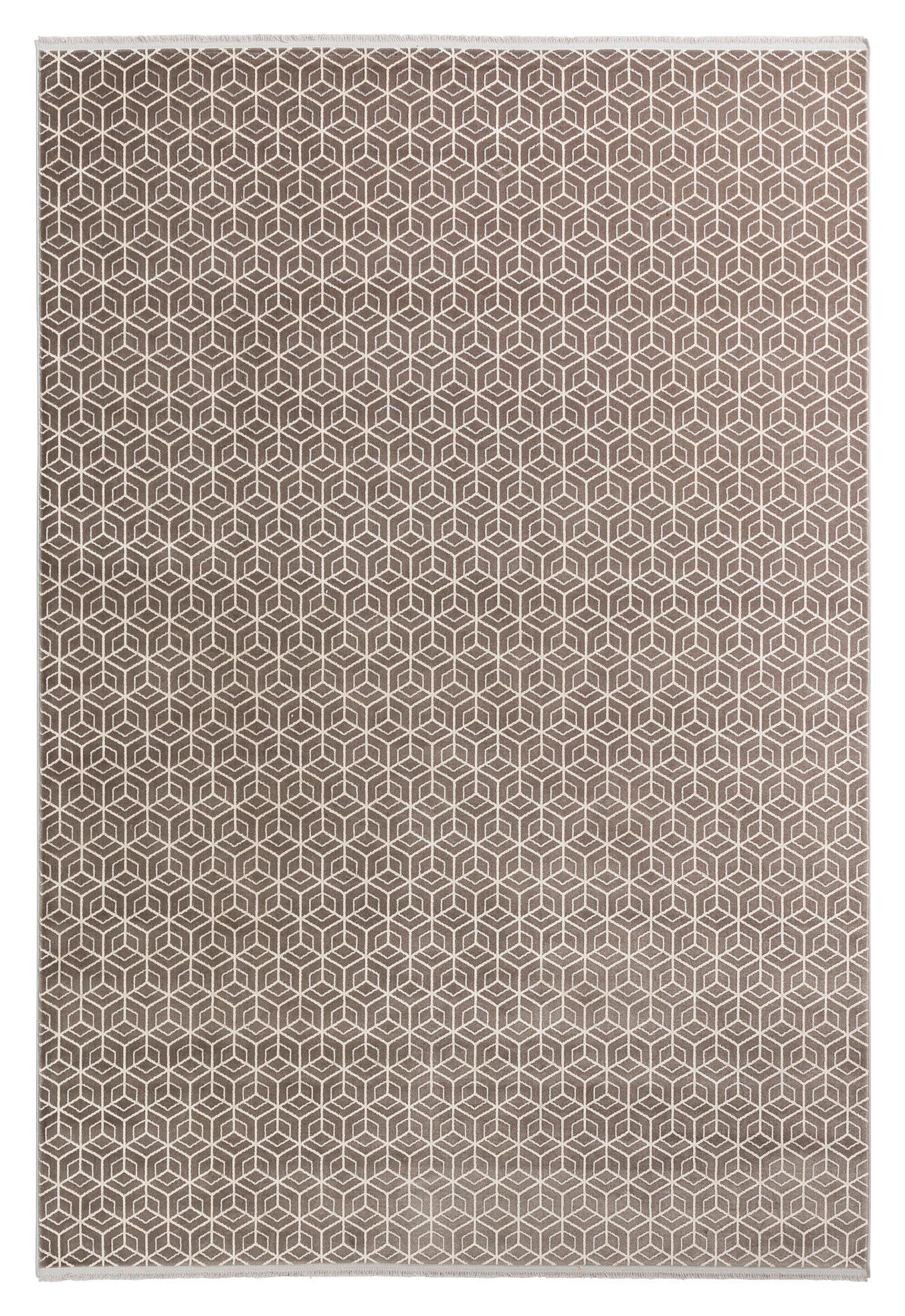 WEBTEPPICH 170/240 cm Metric Taupe  - Taupe, Design, Textil (170/240cm) - Joop!