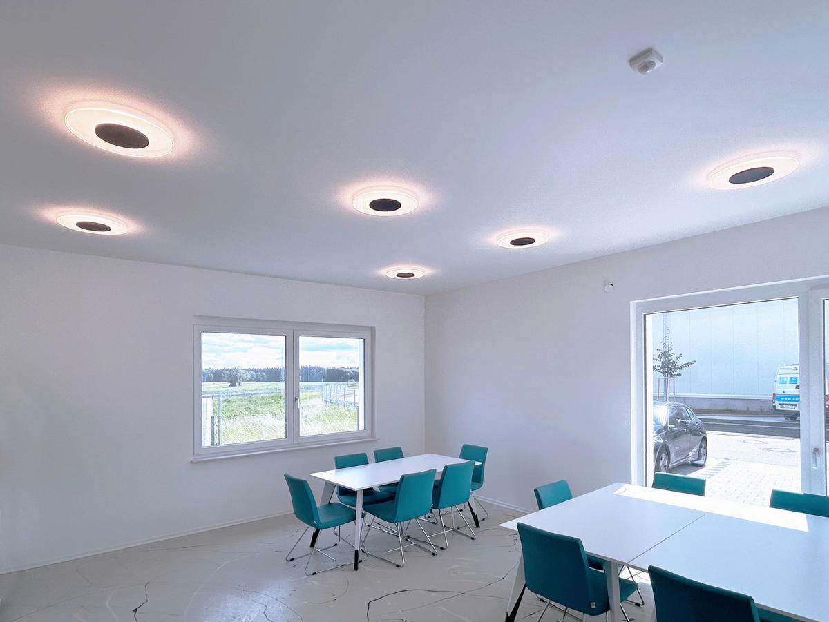 LED-DECKENLEUCHTE    37/37/4,5 cm  - Grau, Konventionell, Kunststoff (37/37/4,5cm)