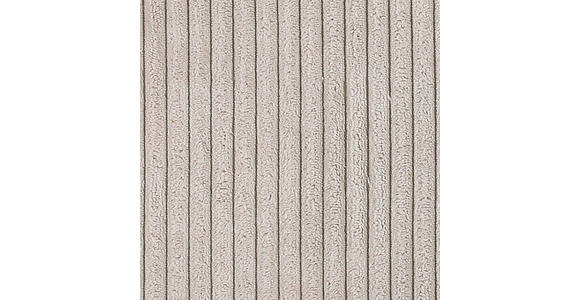 WOHNLANDSCHAFT  in Cord Naturfarben  - Schwarz/Naturfarben, KONVENTIONELL, Kunststoff/Textil (155/348/155cm) - Carryhome