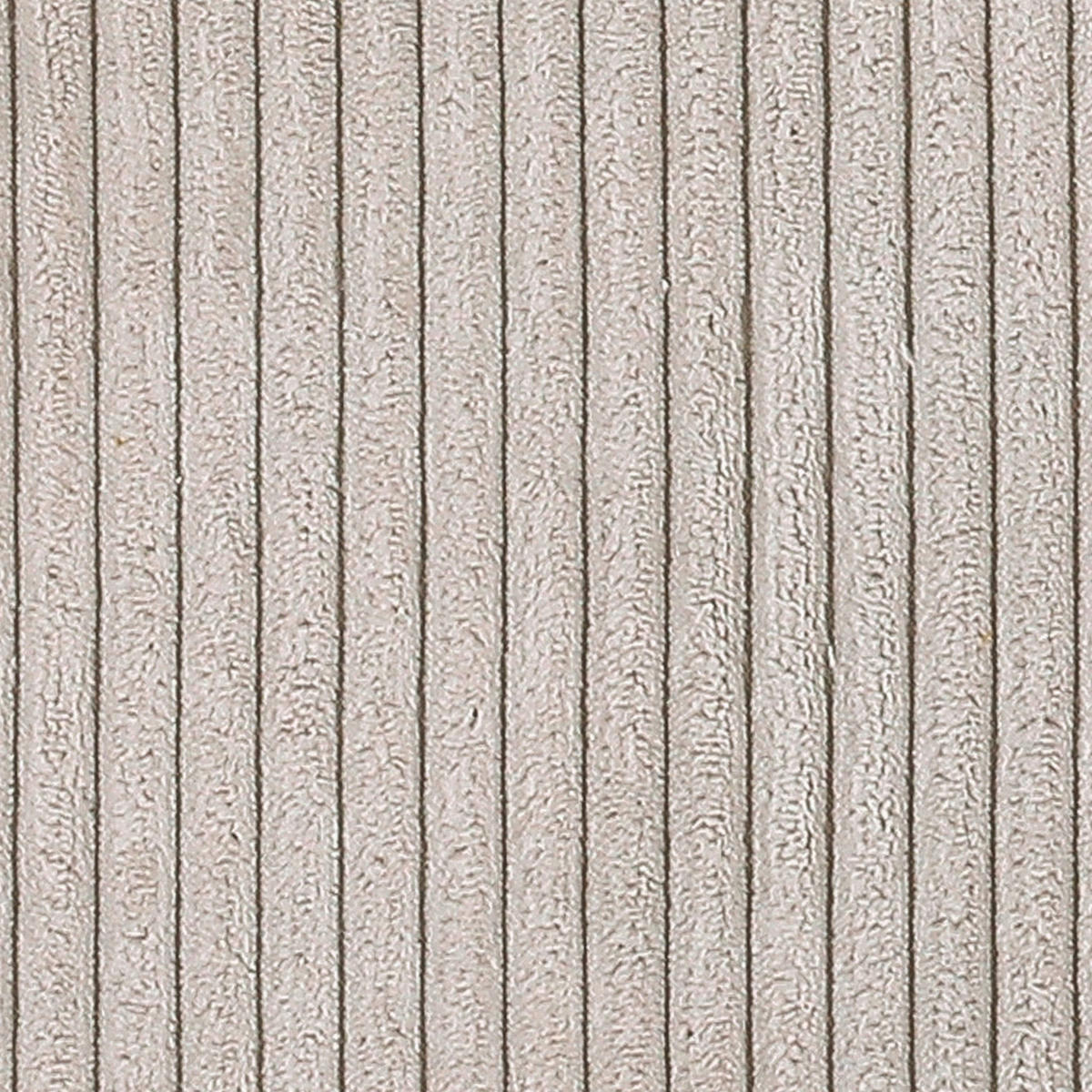 WOHNLANDSCHAFT Naturfarben Cord  - Schwarz/Naturfarben, KONVENTIONELL, Kunststoff/Textil (155/348/155cm) - Carryhome