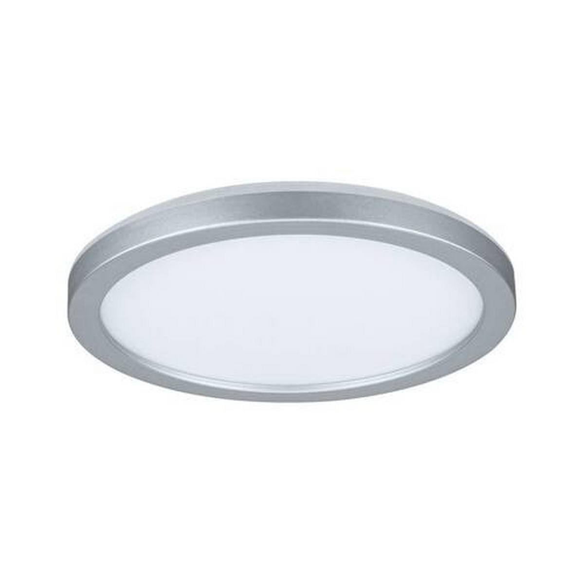 LED-PANEEL  - Chromfarben, Basics, Kunststoff (19cm) - Paulmann
