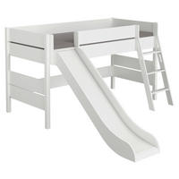 SPIELBETT 90/200 cm  - Weiss, Konventionell, Holzwerkstoff (90/200cm) - Paidi