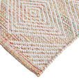 FLECKERLTEPPICH 60/120 cm Diamant Black Rot  - Rot, Design, Textil (60/120cm) - Boxxx